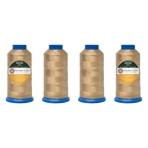 Size 69 210D T70 Khaki Combo Bonded Nylon Thread (18000 Foot)