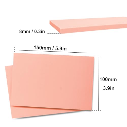25 Pcs 4"x6" Rubber Carving Blocks (25 Count)