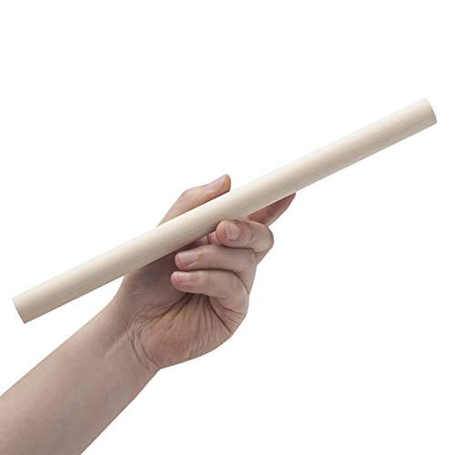 3 4 x 12 Wooden Dowels Wooden Sticks for Crafts (6 Count)
