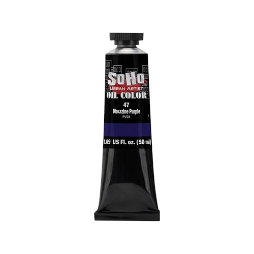 Oil Paint Dioxazine Purple