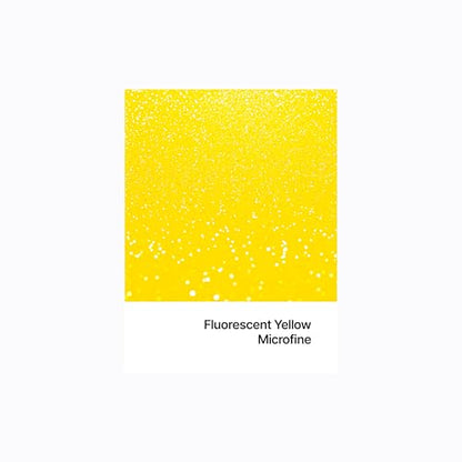 Resin Glitter Fluorescent Yellow 100g Microfine (3.5274 Ounce)