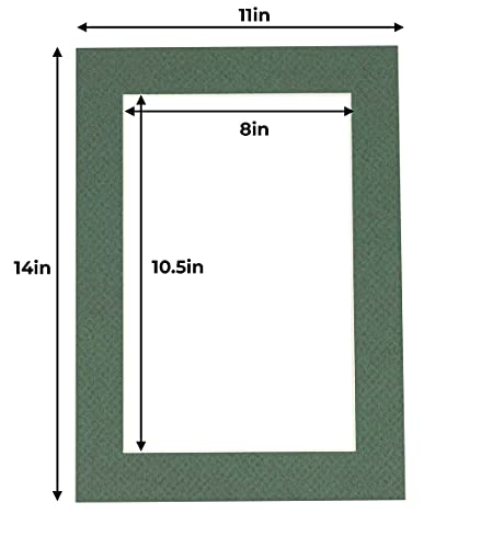 11x14 Mat for 8.5x11 Photo