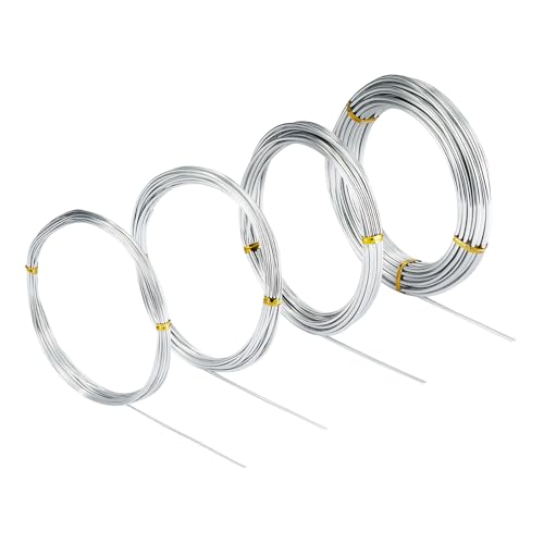 4 Pcs Aluminum Craft Wires (60.28 Foot)