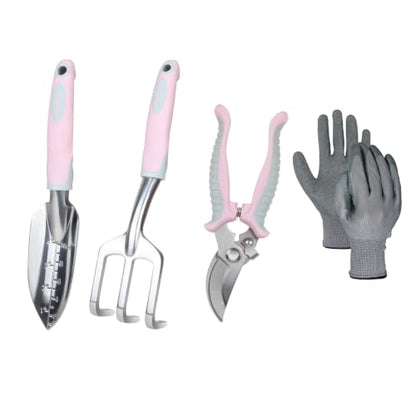Pink Garden Tool Sets 4 (4 Count)
