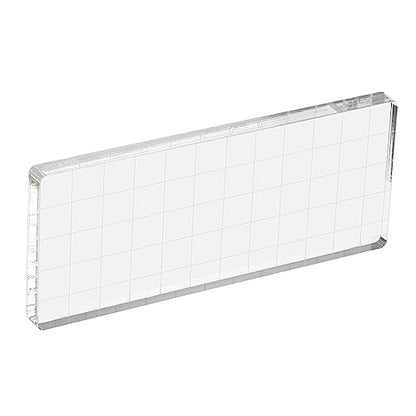 5" x 2" Acrylic Stamp Block