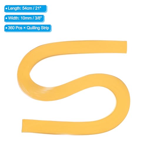 360pcs Quilling Paper Strips Paper Flowers Quilling Kits 3