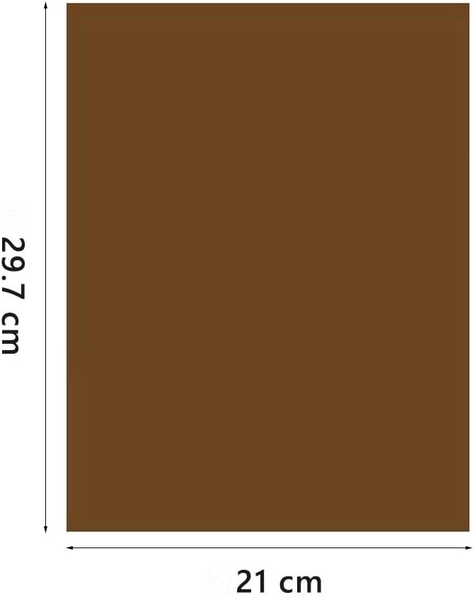 A4 Origami Paper Brown 100 Sheets, 8.27×11.7 inch Double Sided Color Easy Fold Big Origami Paper A4 Colored Copy Papers Thin 70gsm for Beginners, DIY handwork Art and Craft Projects (210 x 297 mm) - Crafty Corner