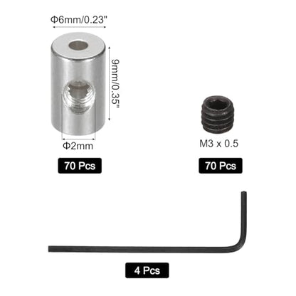 70 Pcs Metal Locking Pin Backs