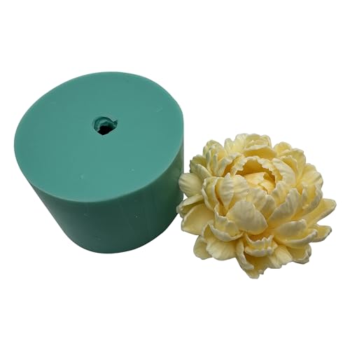 3D Chrysanthemum Flower Candle Wax Silicone Mold