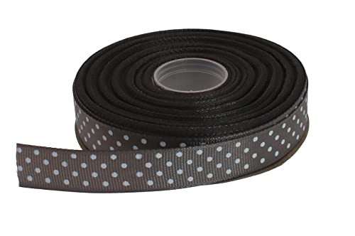 Polka Dot Grosgrain Ribbon 25 Yard Each Roll 100% Polyester