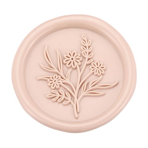 15Pcs Nude Glue Gun Sealing Wax Sticks for Wax Seal Stamp (15 Count)