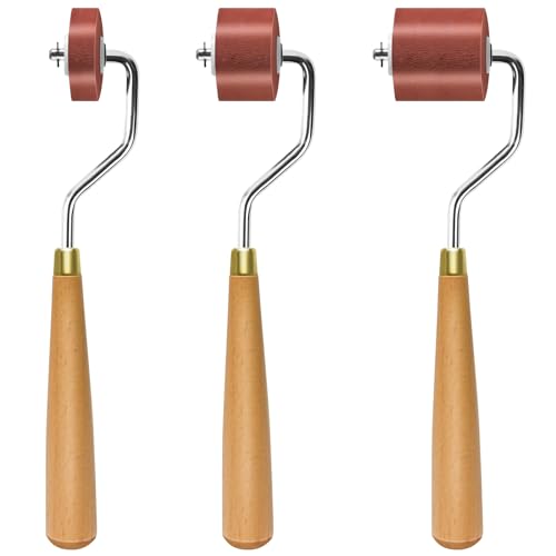 3pcs Rubber Rollers Brayer Brayer Rollers for Crafting