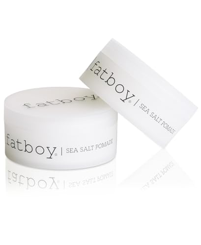 Fatboy Sea Salt Hair Pomade with Coconut Oil & Shea Butter (2.6 Ounce)