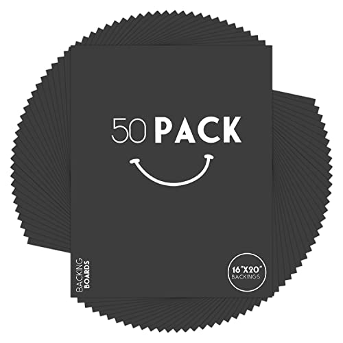 50 Pack 16x20 Uncut Photo Mat Matboards