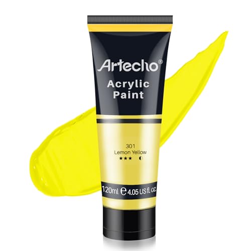 Yellow Acrylic Paint (4.05 Fl Oz)