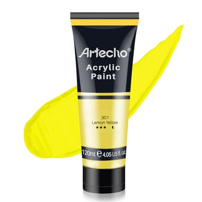 Yellow Acrylic Paint (4.05 Fl Oz)