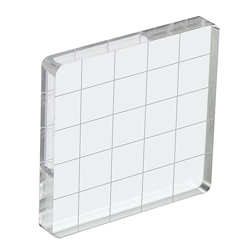 2" x 2" Acrylic Stamp Block