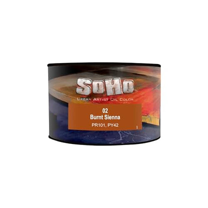 Oil Paint Burnt Sienna (14.54 Fl Oz)