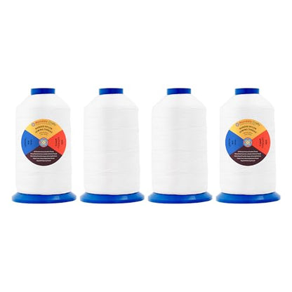 Size 277 840D T270 White Combo Bonded Nylon Thread (9597.76 Foot)