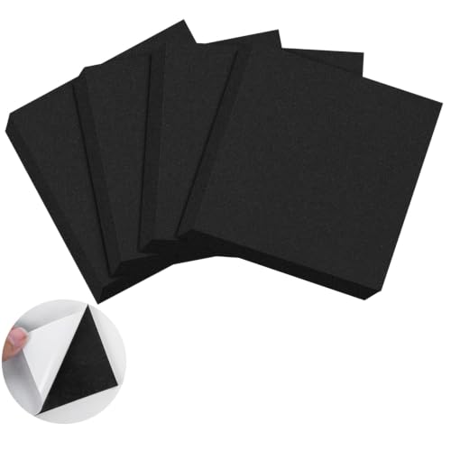 4 PCS Adhesive Foam Padding Sheets Closed Cell Neoprene Foam Sheet 2" Thick