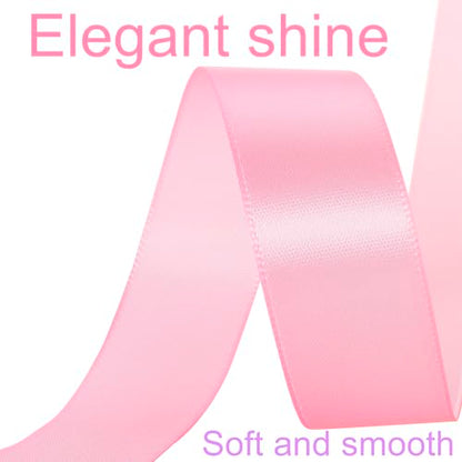 1 Inch Pink Ribbon 50Yards