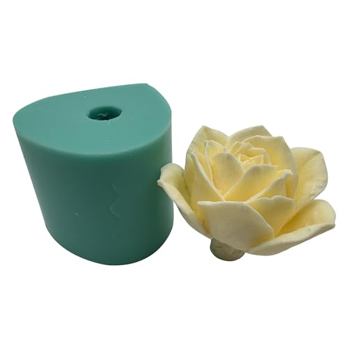3D Rose Flower Silicone Mold for Epoxy Resin Craft Aroma Gypsum