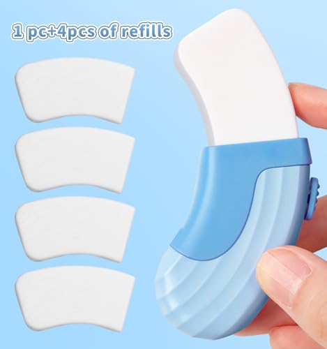 4+1 Pack Rubber Erasers Sliding Retractable Eraser (5 Count)