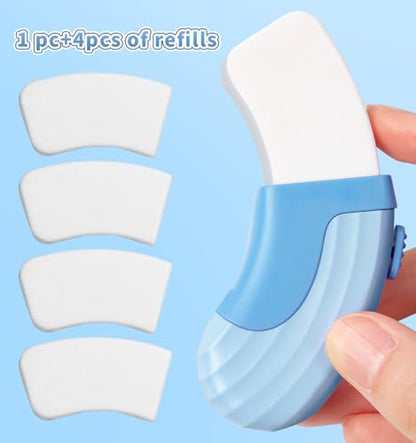 4+1 Pack Rubber Erasers Sliding Retractable Eraser (5 Count)