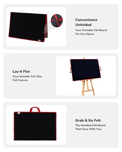Large Felt Flannel Board 31.5 * 23 in