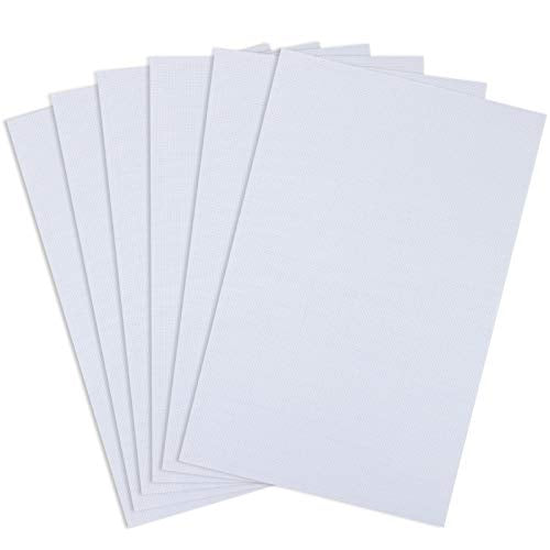 6pcs Aida Cloth 14 Count Cross Stitch Fabric (6 Count)