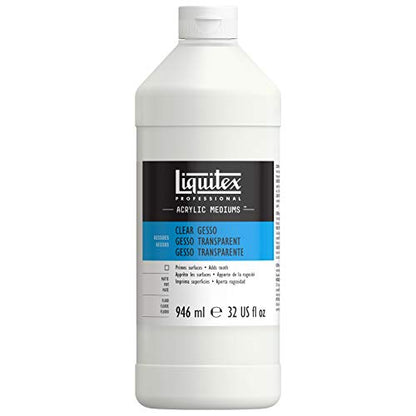 Professional Gesso Surface Prep Medium (32 Fl Oz)