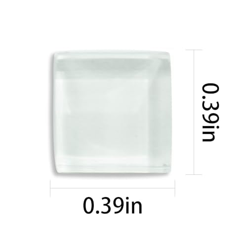 Square Glass Mosaic Tiles for Adults Crafts Supplies