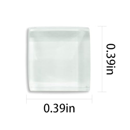 Square Glass Mosaic Tiles for Adults Crafts Supplies