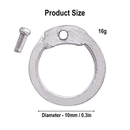 200G 1Kg Chainmail Loose Rings for Armor Crafting Perfect for DIY Chainmail Projects & Armor Repairs