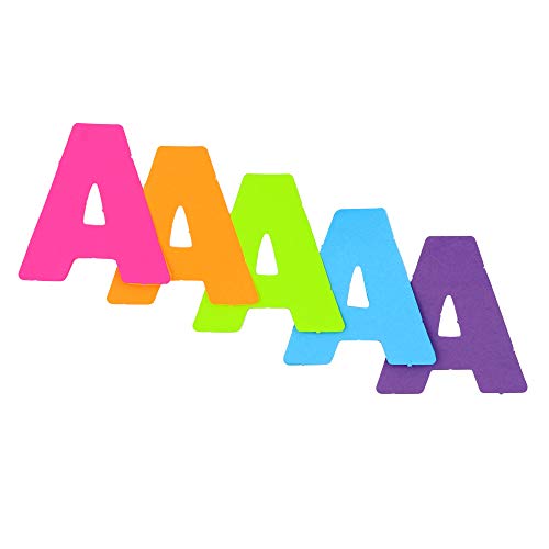 Poster Letters 4” Paper Letters for Poster Board Projects (181 Count)