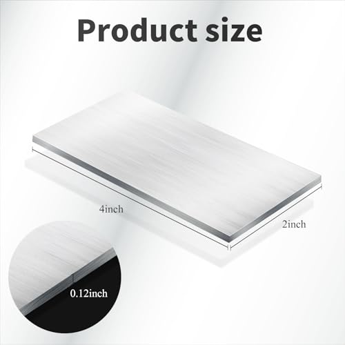 36 Pcs Aluminum Welding Practice Plates 2 x 4 x 1