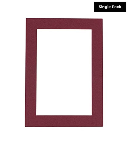 11x14 Maroon Red Mat Bevel Cut for 9x12 Photos