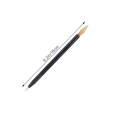 Scratch Painting Pens Set 10 Pcs Dual Tip Stylus Pens 6.29 Inch for Detailed Scratchboard Art and DIY Crafts with Comfortable Grip