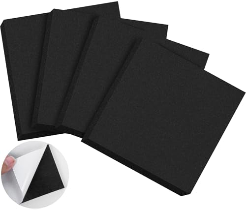 4 PCS Adhesive Foam Padding Sheets Closed Cell Neoprene Foam Sheet 3 (4 Count)