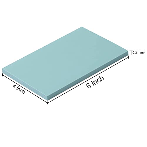 20 PCS 4 x 6 Inch Soft Rubber Stamp Carving Blocks (20 Count)
