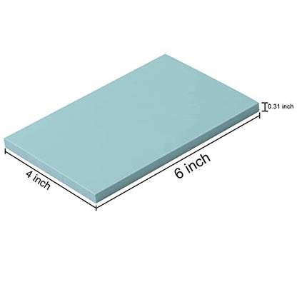 20 PCS 4 x 6 Inch Soft Rubber Stamp Carving Blocks (20 Count)