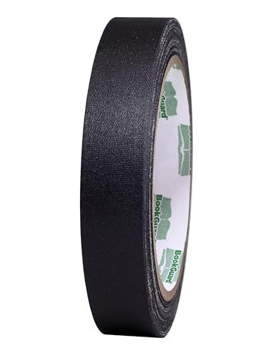 3 4 Inch Black Book Repair Cloth Tape 15 Yard Roll