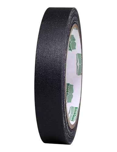 3 4 Inch Black Book Repair Cloth Tape 15 Yard Roll