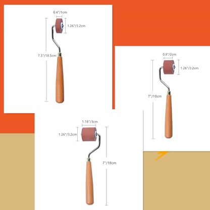 Rubber Brayer Roller for Printmaking