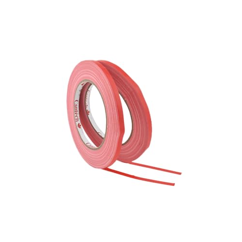 Red 0.25Inch Wide Floral Tape