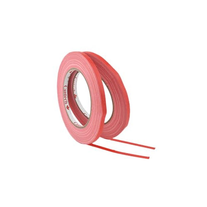 Red 0.25Inch Wide Floral Tape