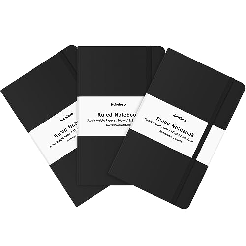 3 Pack Lined Journal Notebooks