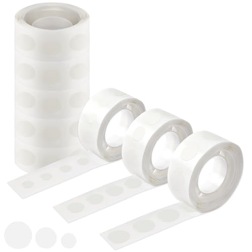 800Pcs Glue Points Dots Removable Balloon Glue Adhesive Dots (8 Count)