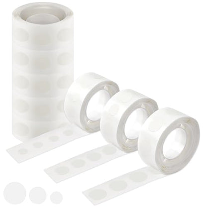 800Pcs Glue Points Dots Removable Balloon Glue Adhesive Dots (8 Count)