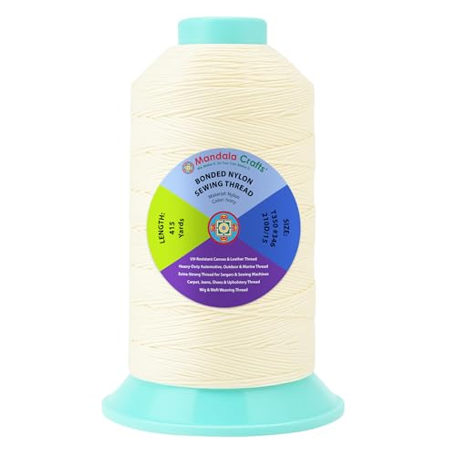 Size 346 210D T350 Ivory Bonded Nylon Thread